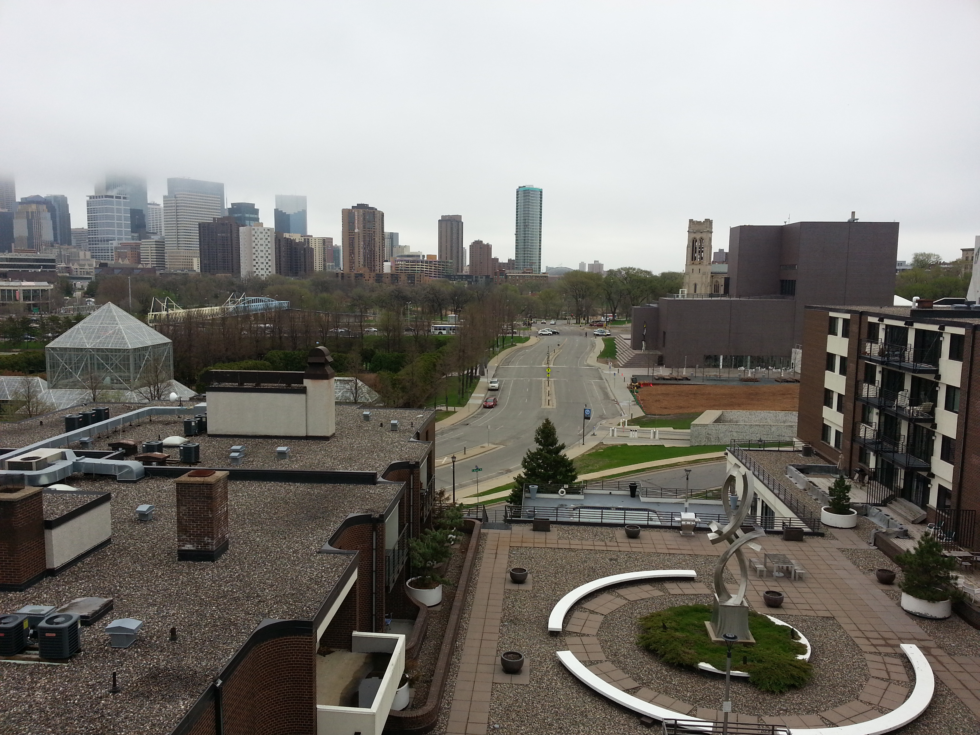 View from Groveland Terrace Rooftop