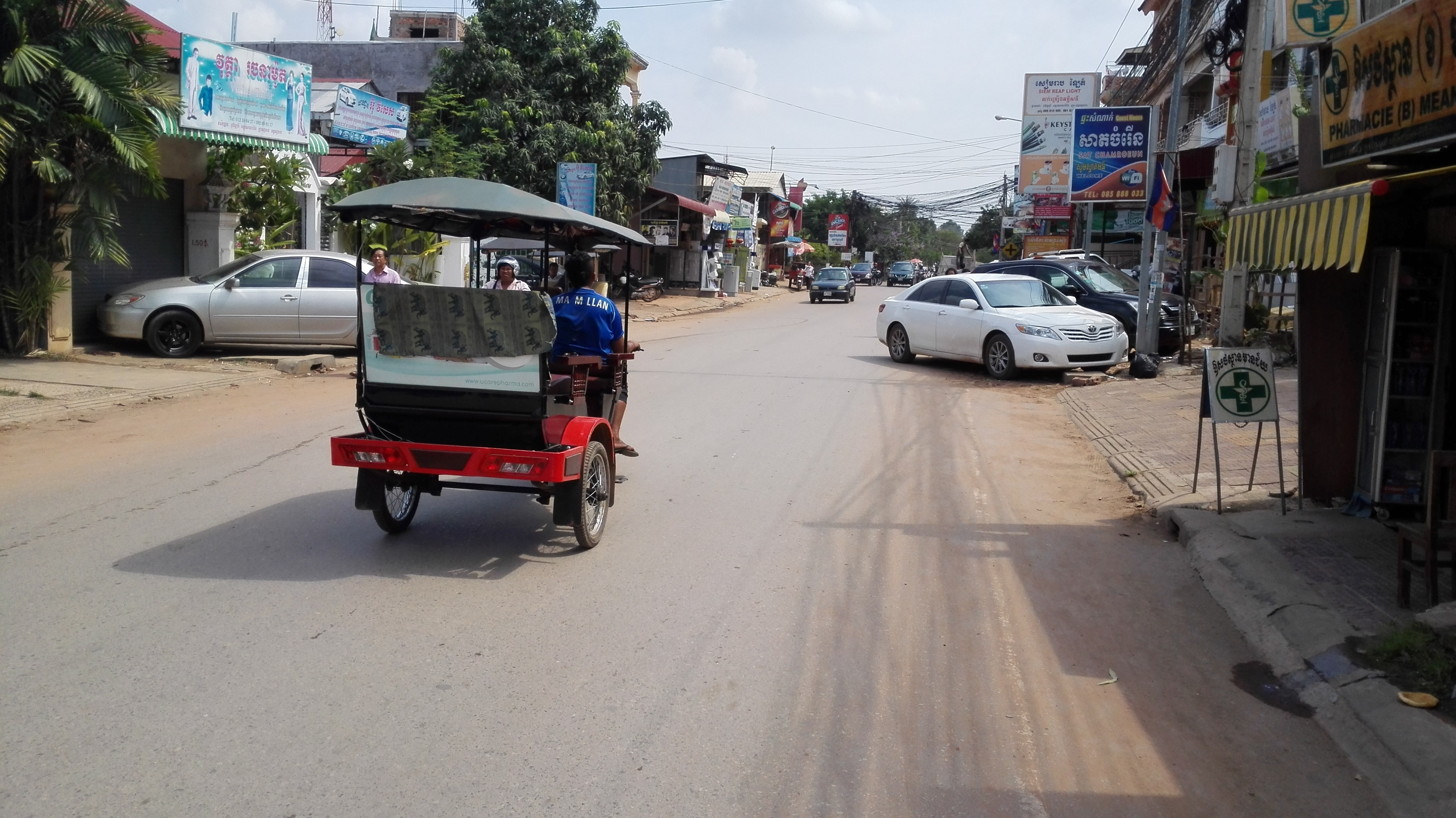 Wat Bo Road in Siem Reap